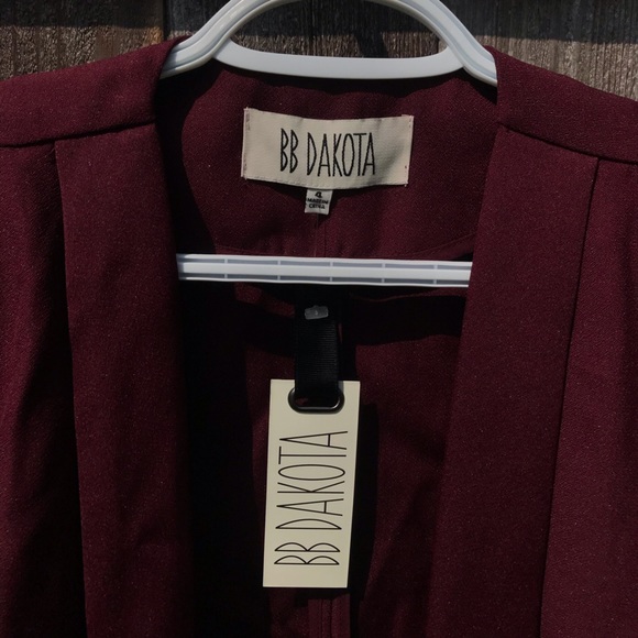 BB Dakota Dustin Satin Blazer - Picture 5 of 8